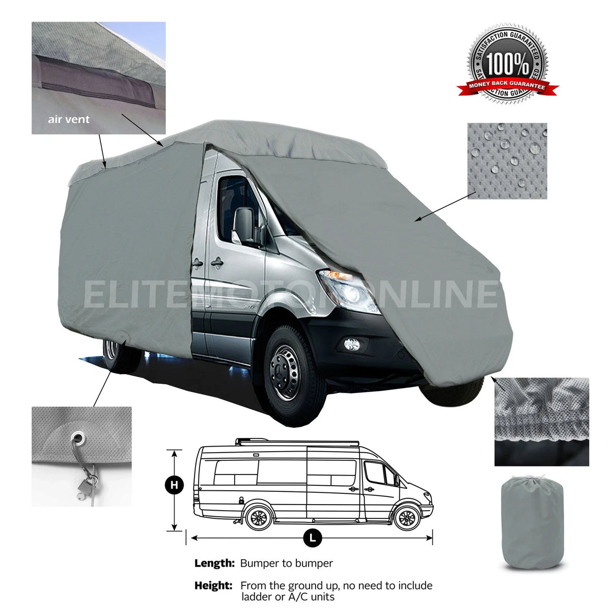 4-Layer RV Cover for Roadtrek RS Adventurous (2015–2023)