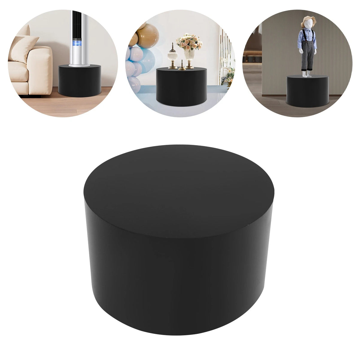 19.68in Round Pedestal Stand for Display (Load 220lbs)