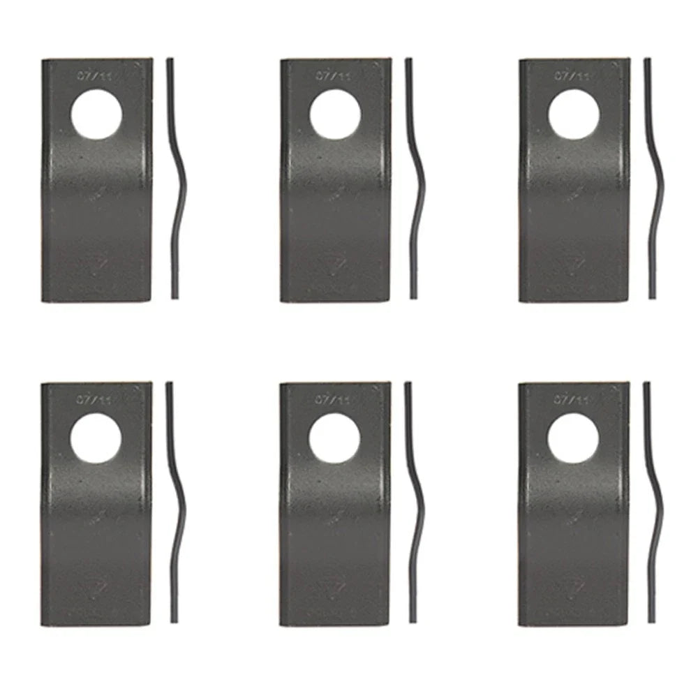 Set of 6 Blades for Zweeger Disc Mowers (CM165, CM168)