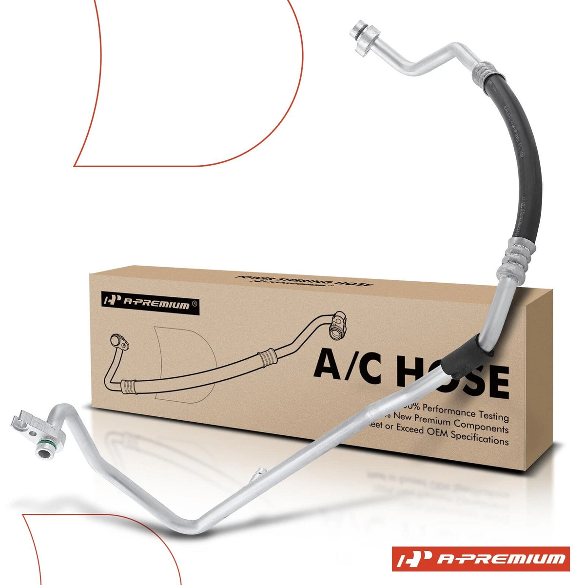 A/C Suction Line Hose Assembly for Subaru Forester (2008) 73422SA060, HA111919C