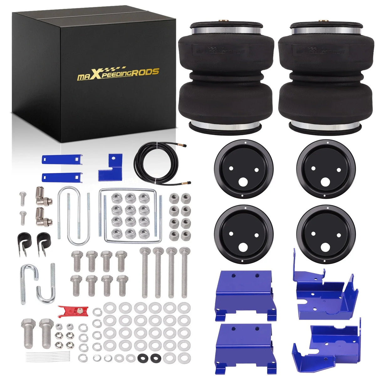 Rear Air Helper Spring Bag Leveling Kit for Nissan Titan XD (2016–2023)