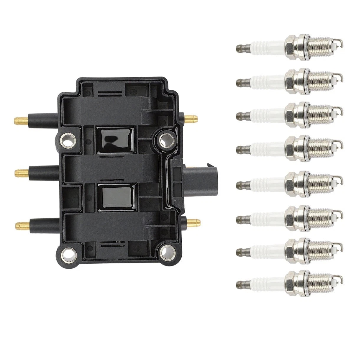 Ignition Coil and Spark Plug Kit for Dodge Ram 2500 3500 (1994–1996) - 18085272, UF121, 4848841AA, 53006565, 88921319