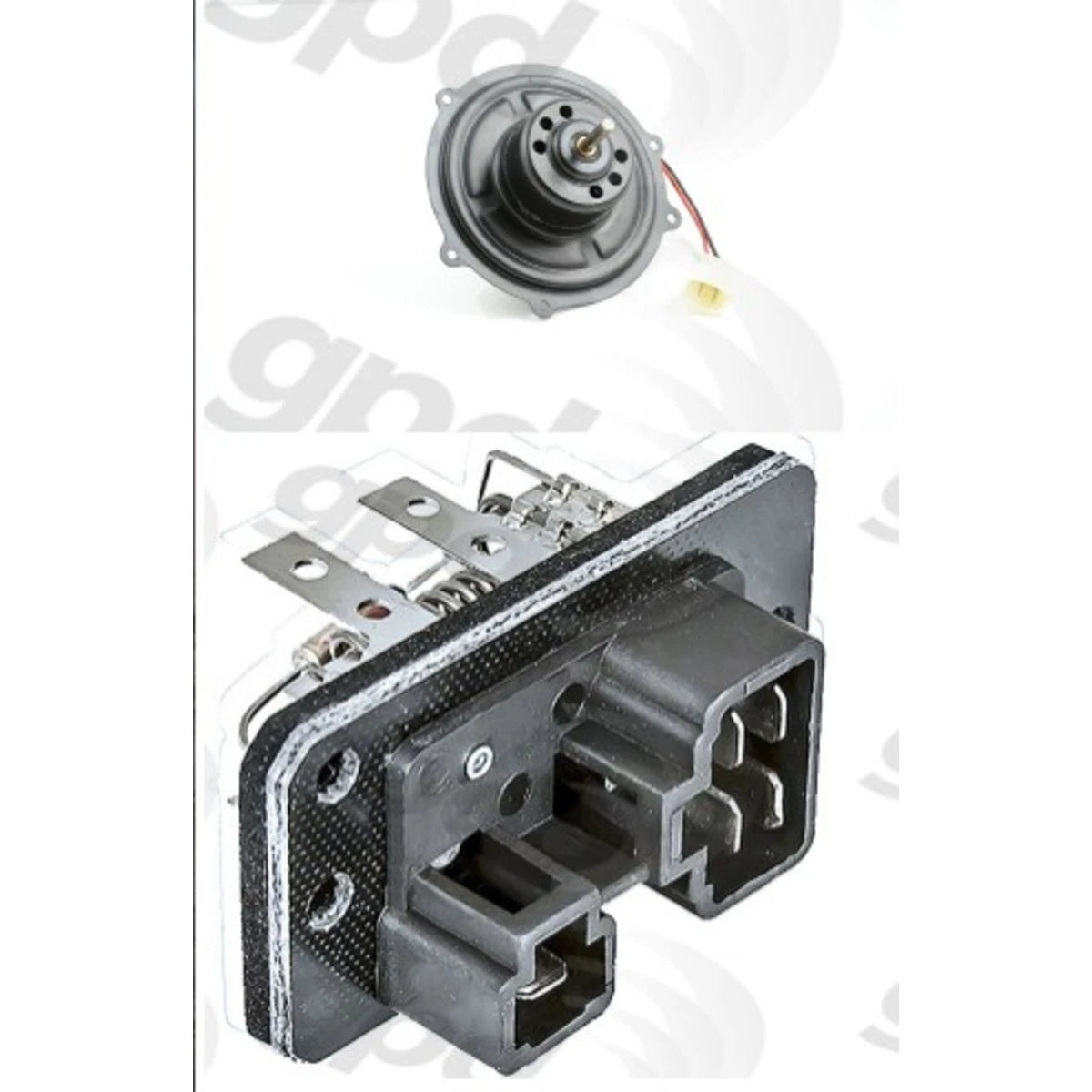 GPD Blower Motor for Mercury Tracer (1991–1996) KIT-201009-272