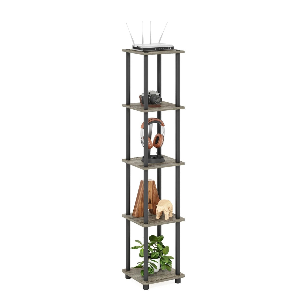 5-Tier Corner Round Tube for FURINNO (No Part Numbers Available)