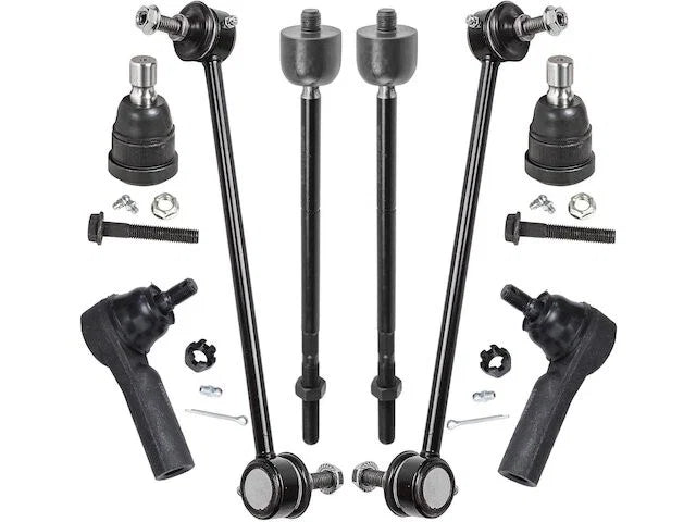 Front Ball Joint Sway Bar Link Tie Rod End Kit for Mazda Tribute (2001–2007)