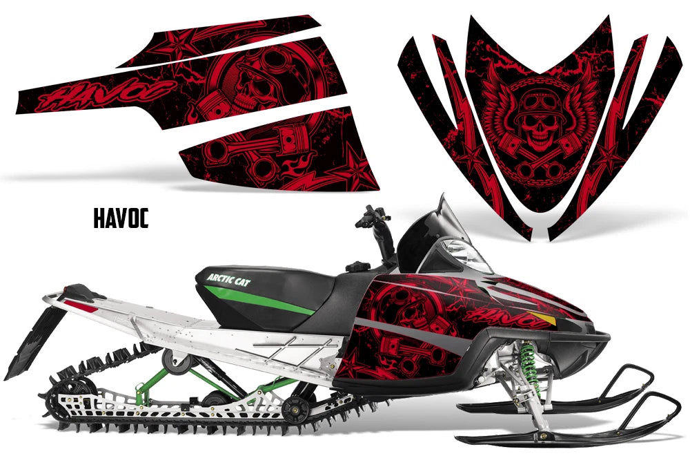 Snowmobile Graphics Decal Sticker for Arctic Cat M Series (2007–2011)