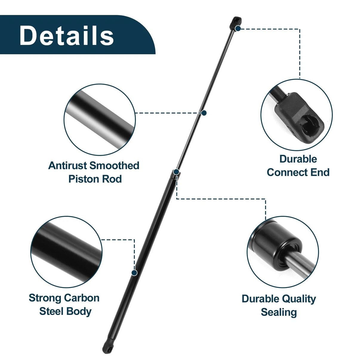 2X Front Hood Lift Supports Struts No. 92203599 for Chevy Camaro Coupe (2010–2015)