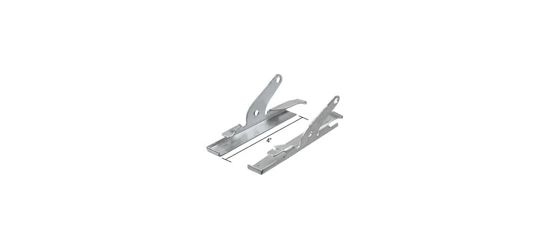 4" Jalousie Window Glass Clip for Pan Am
