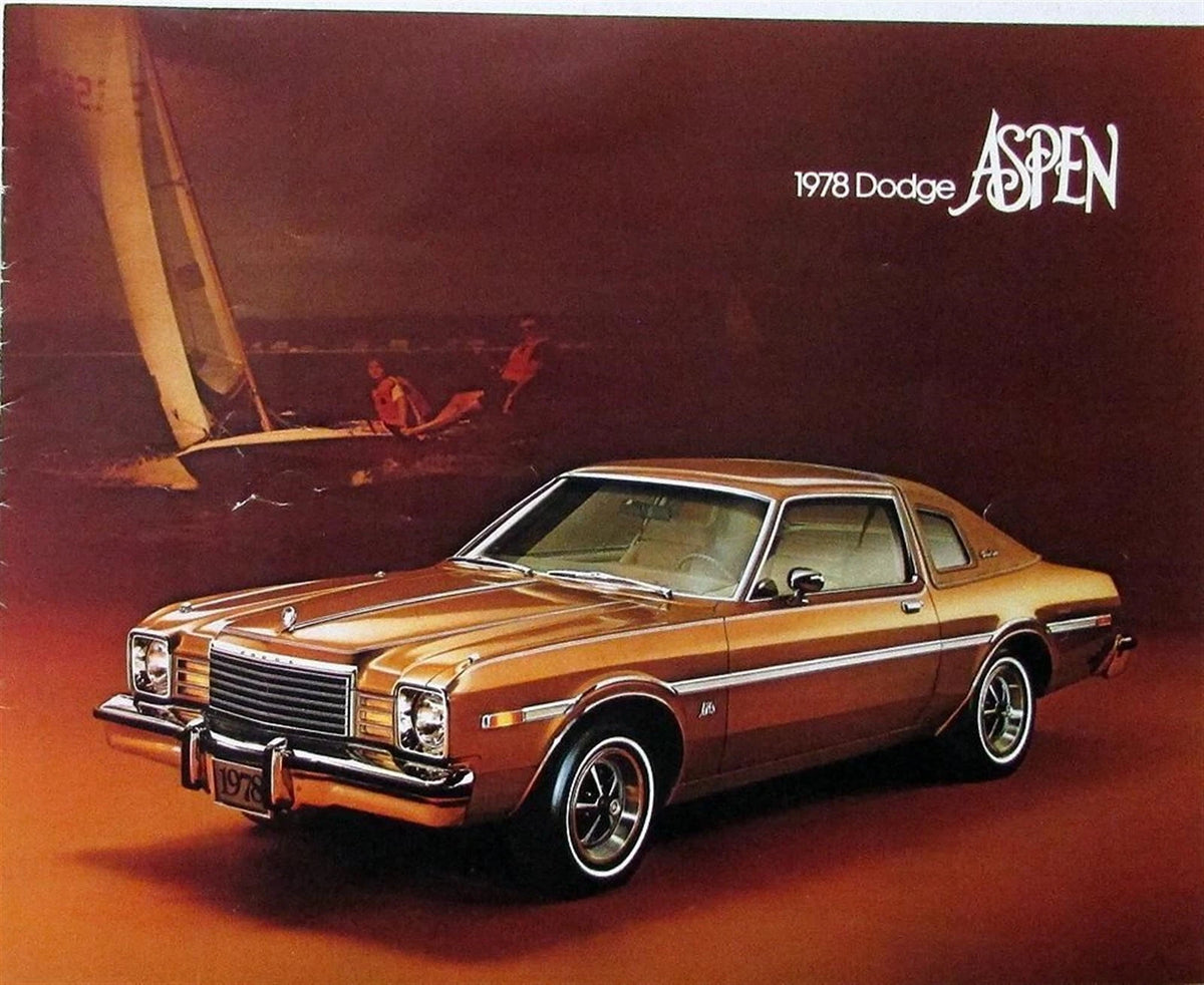 Color Sales Brochure for Dodge Aspen (1978)