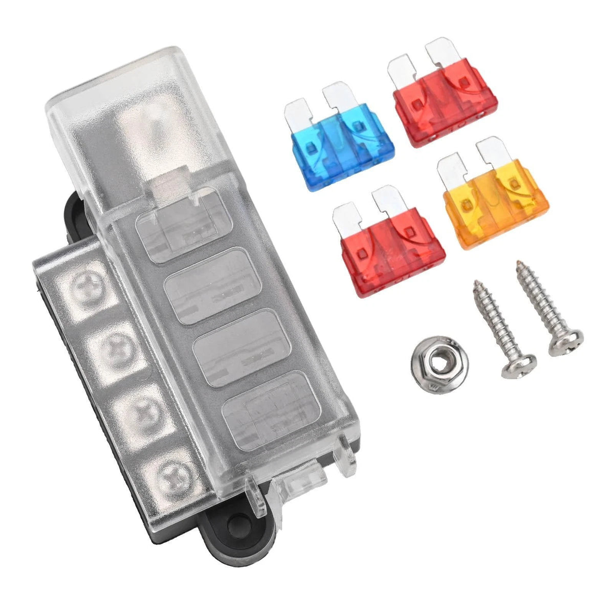 4 Gang Fuse Holder for ATO Fuses
