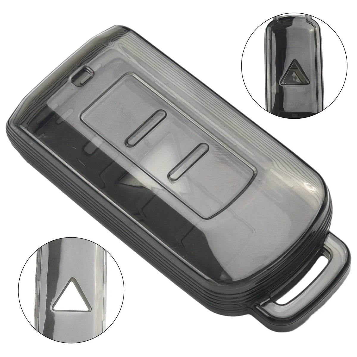 Key Case for Mitsubishi Eclipse Cross (2018–2023) - Black Transparent Cover