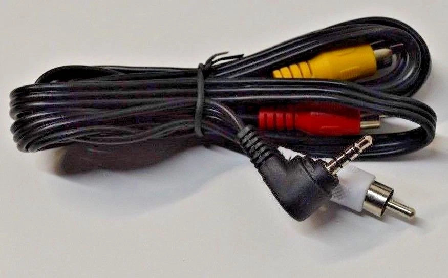 Audio-Video Output Cord & Auxiliary Cord for RV Stereo