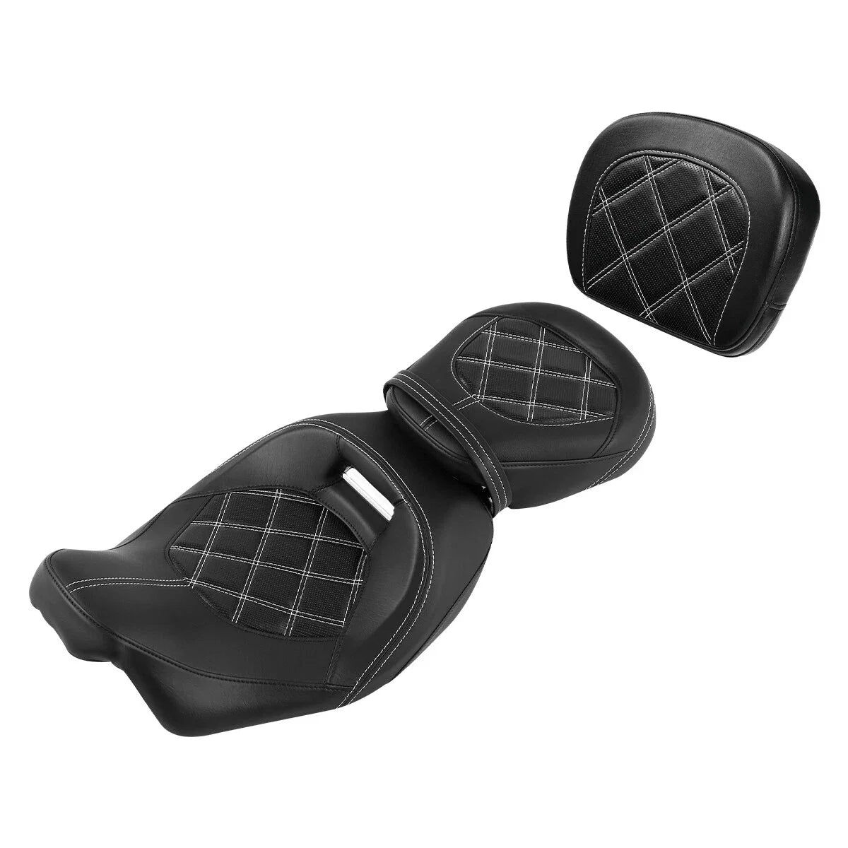 Rider & Passenger Seat w/ Pad for Harley Electra Glide (2009–2023)