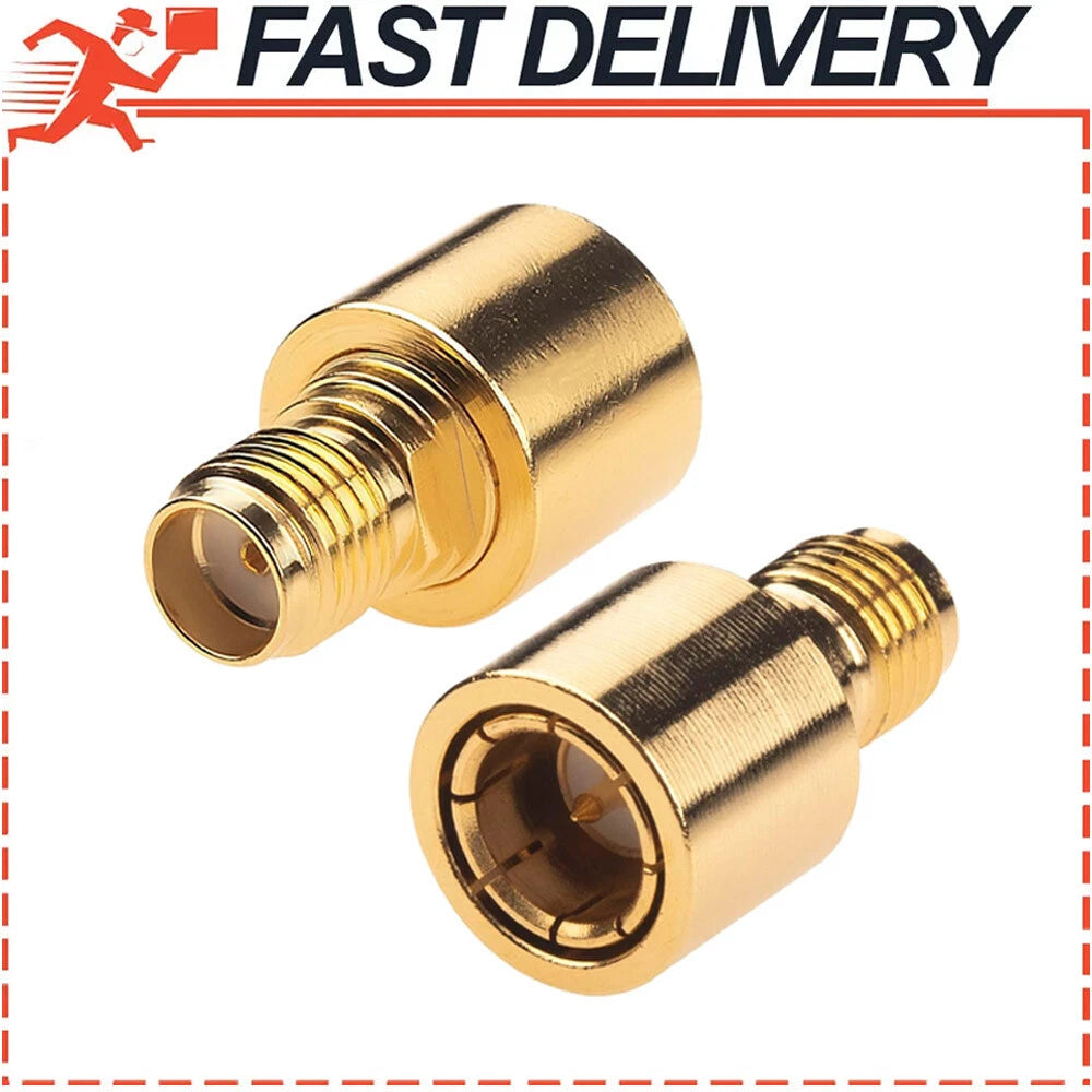 2X SMA Male to SMA Female RF Adapter Plug Jack for Testing