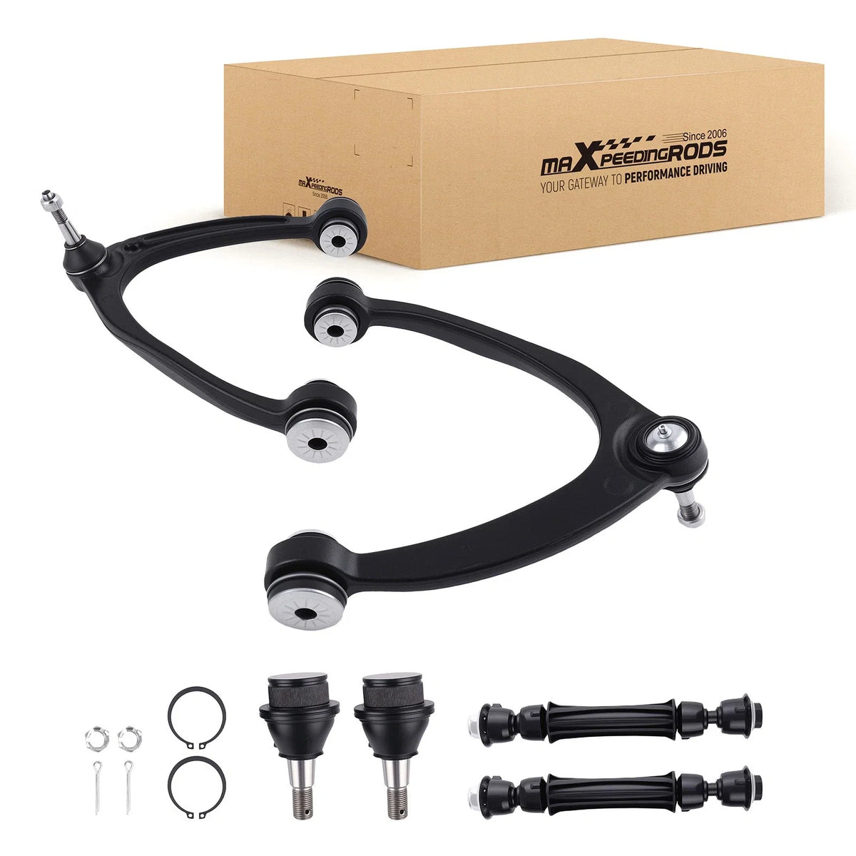 Front Upper Control Arms w/ Ball Joint for GMC Yukon XL 1500 (2007–2008)