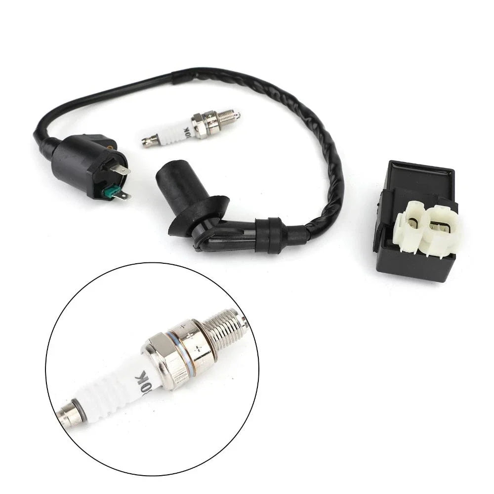 Racing CDI Ignition Coil Plug for Honda ATC XR CRF TRX 50 70 125 250 300 (1970–2023)