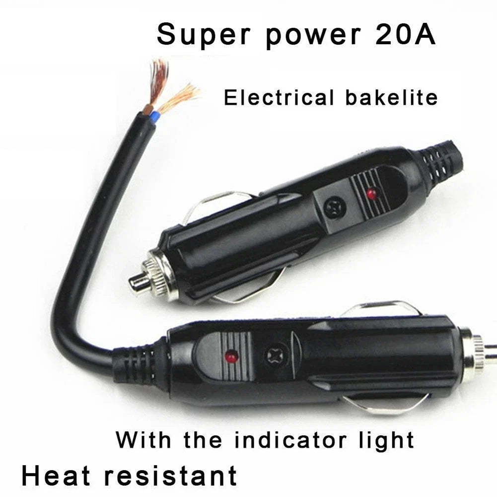 12V Compressor Power Plug Connector for Car Van Motor LED