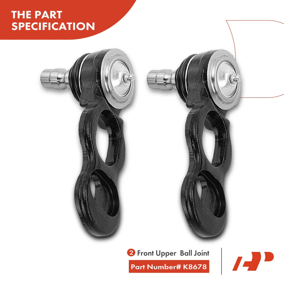 Set of 8 Front Sway Bar Ball Joints for Ford Crown Victoria (1992–2011)