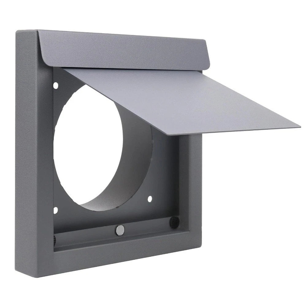 4 Inch Metal External Dryer Ventilation Cover with Protective Coating