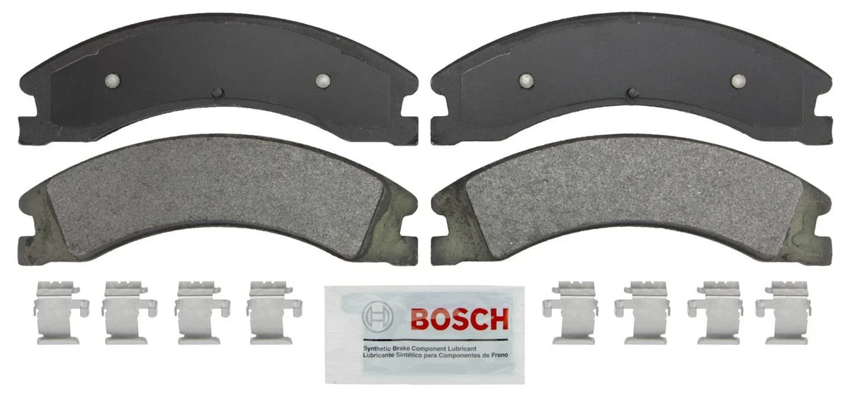 Bosch Rear Severe Duty Semi-Metallic Brake Pads w/ Hardware for