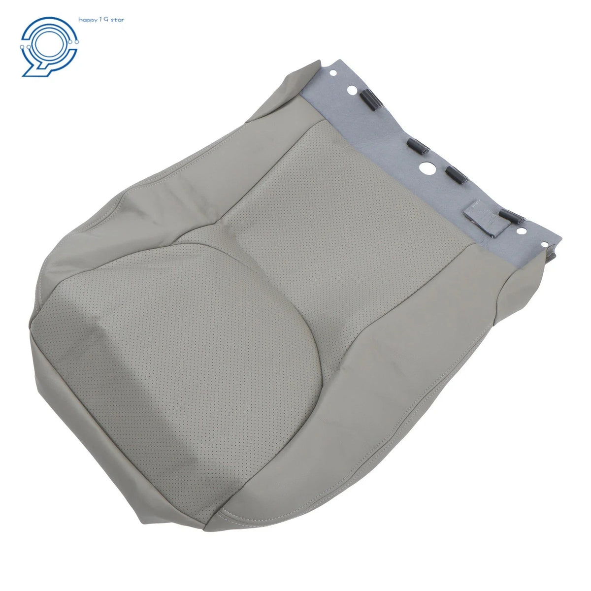 Driver Bottom Seat Cover for Toyota RAV4 (2006–2012) Ash Gray Leather Perforation