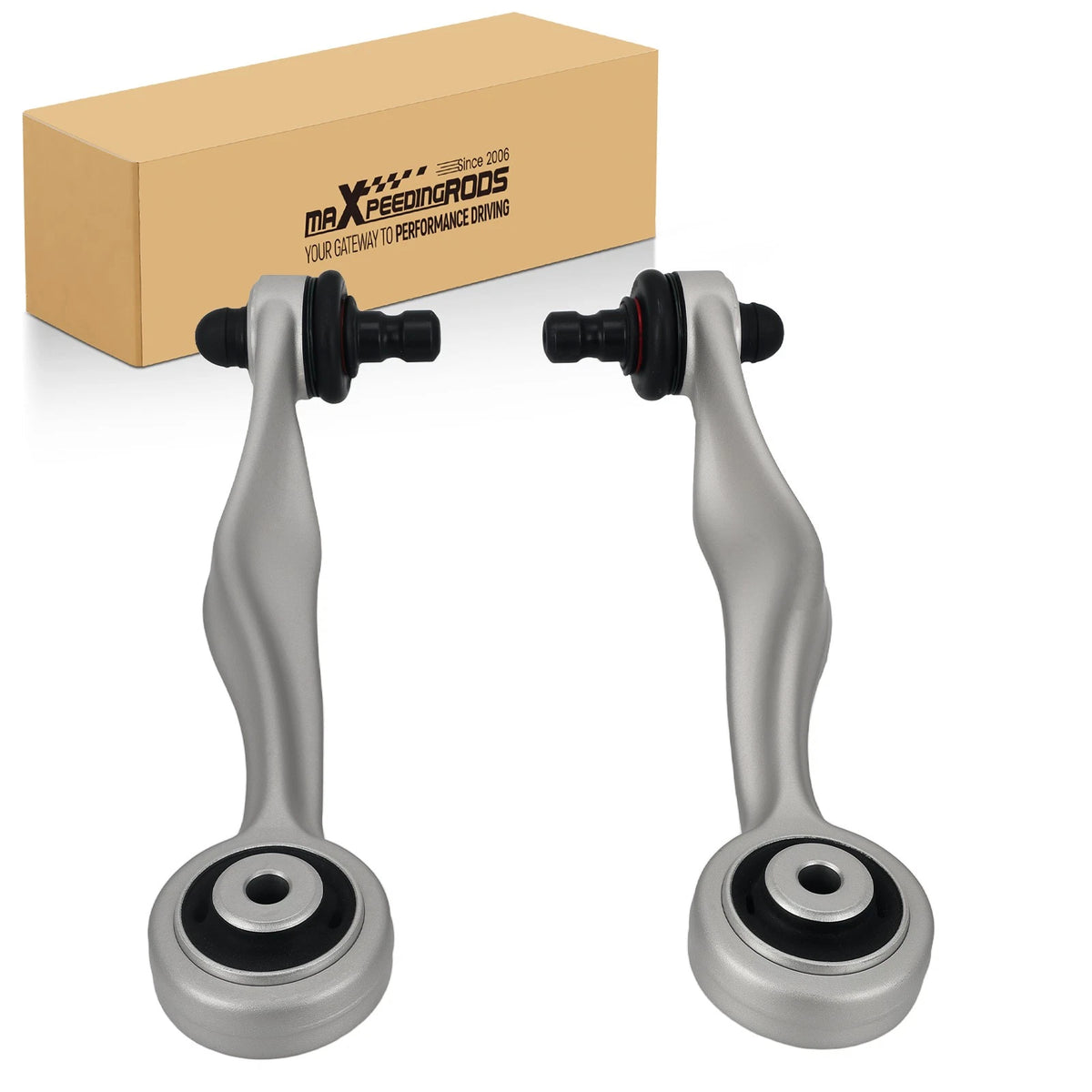 Set of 2 Front Upper Rearward Control Arm Ball Joints for Audi S4 (2000–2009) C1285W