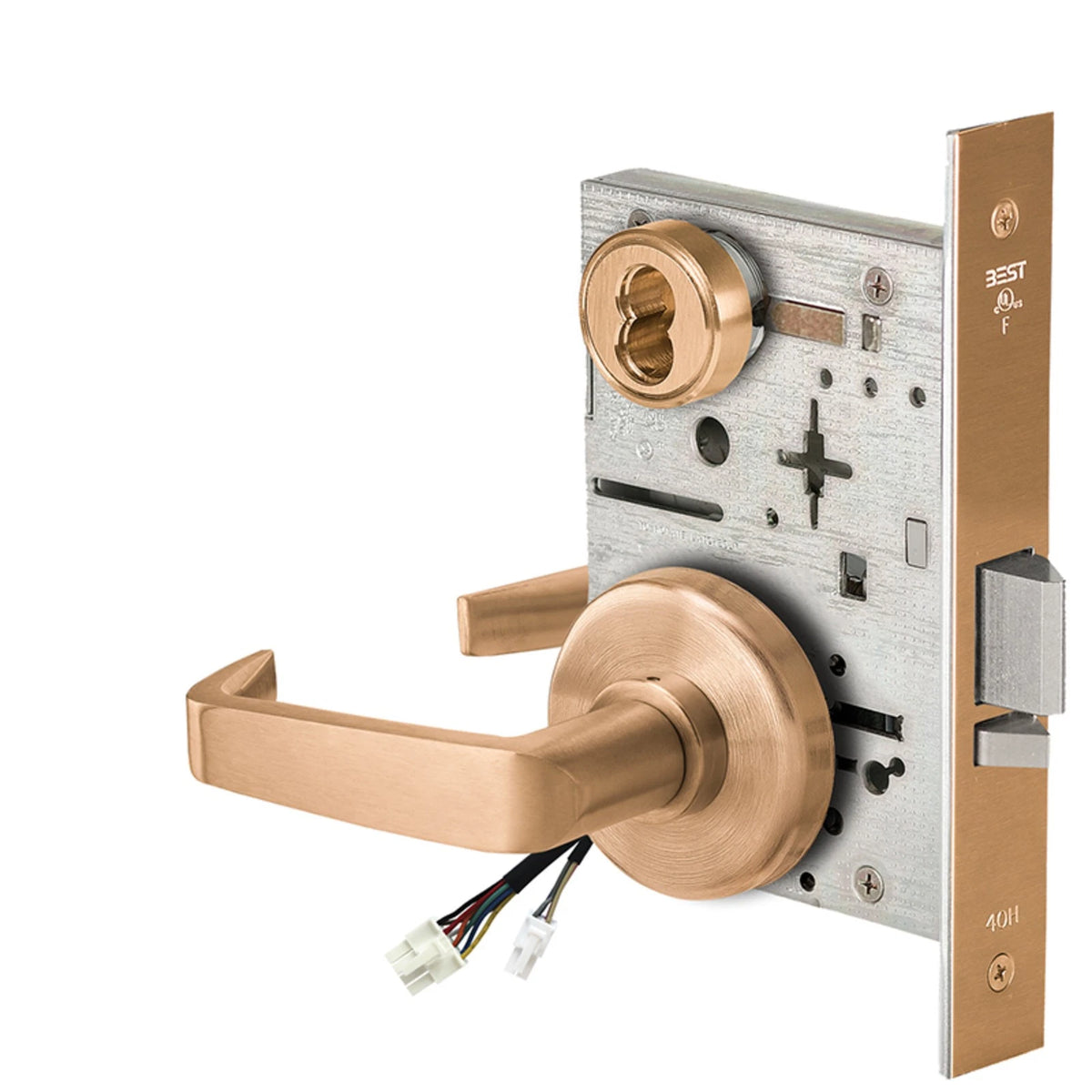 Electrified Mortise Lock 15 for dormakaba 45HW7DEU15H612RQE (24V, Fail Secure)