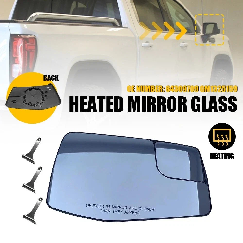 Replacement Mirror Glass for GMC Sierra 1500 (2019–2023) GM1325159