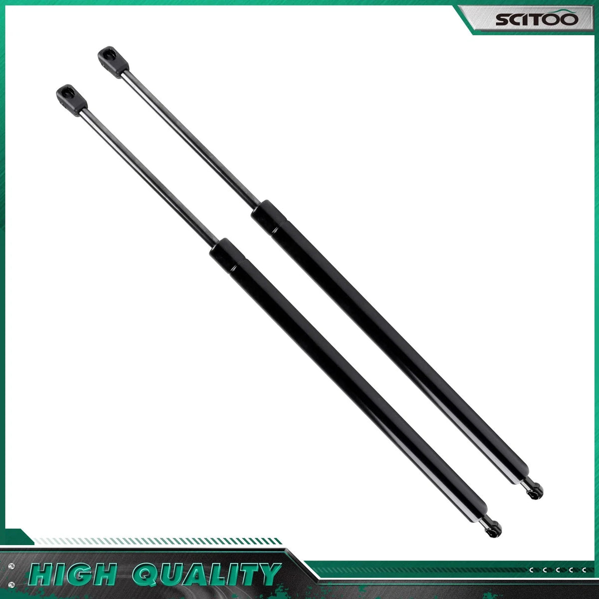 2X Liftgate Hatch Lift Supports for Jeep Liberty (2008–2012) - Gas Shocks Struts