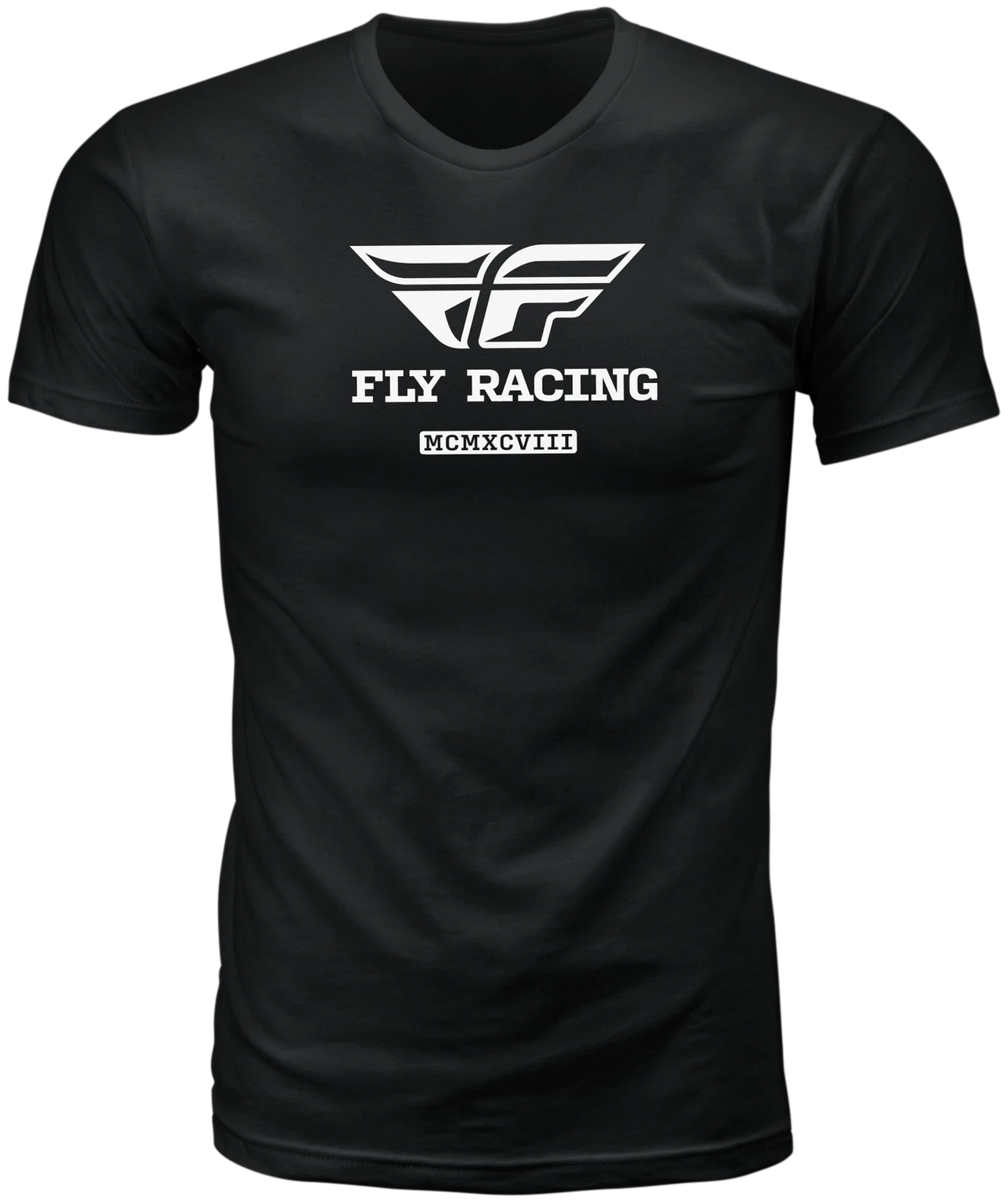FLY RACING Evolution Tee Medium Black for Motorcycle (352-0130M)