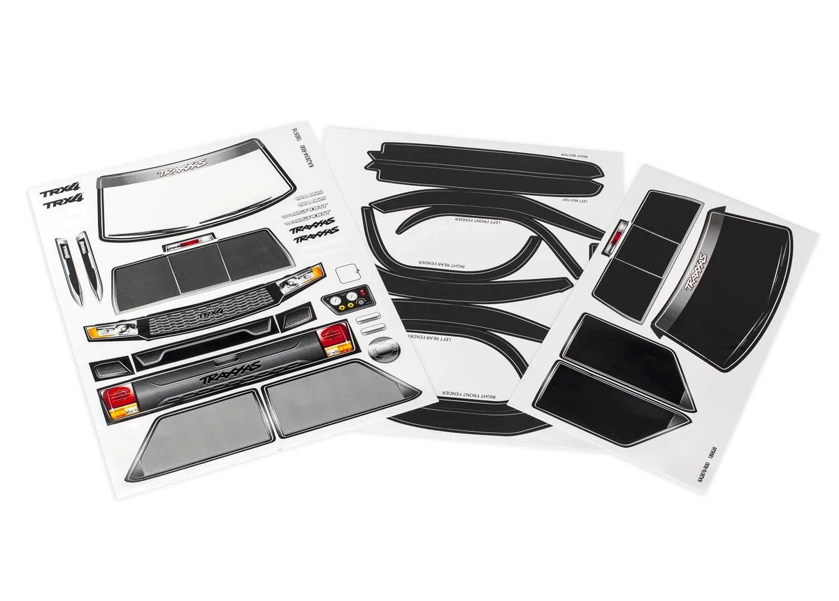 Decal Sheet for TRX-4 Sport (2017–2023)