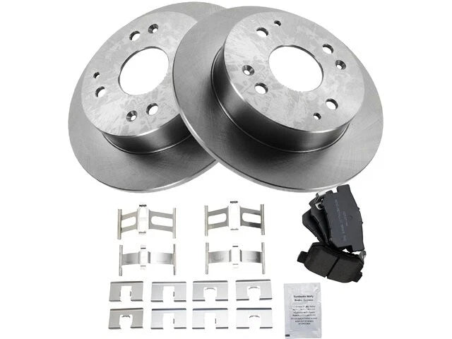 Brake Pad and Rotor Kit for Acura CL (1998–1999) 53494YHVX