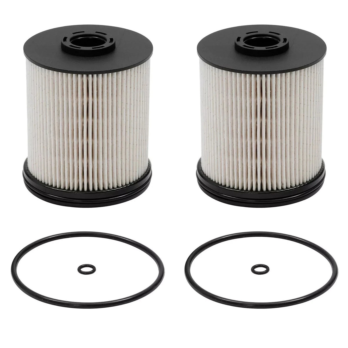 2PCS Fuel Filter for GMC Sierra 2500/3500 (2017) 6.6L Duramax Diesel