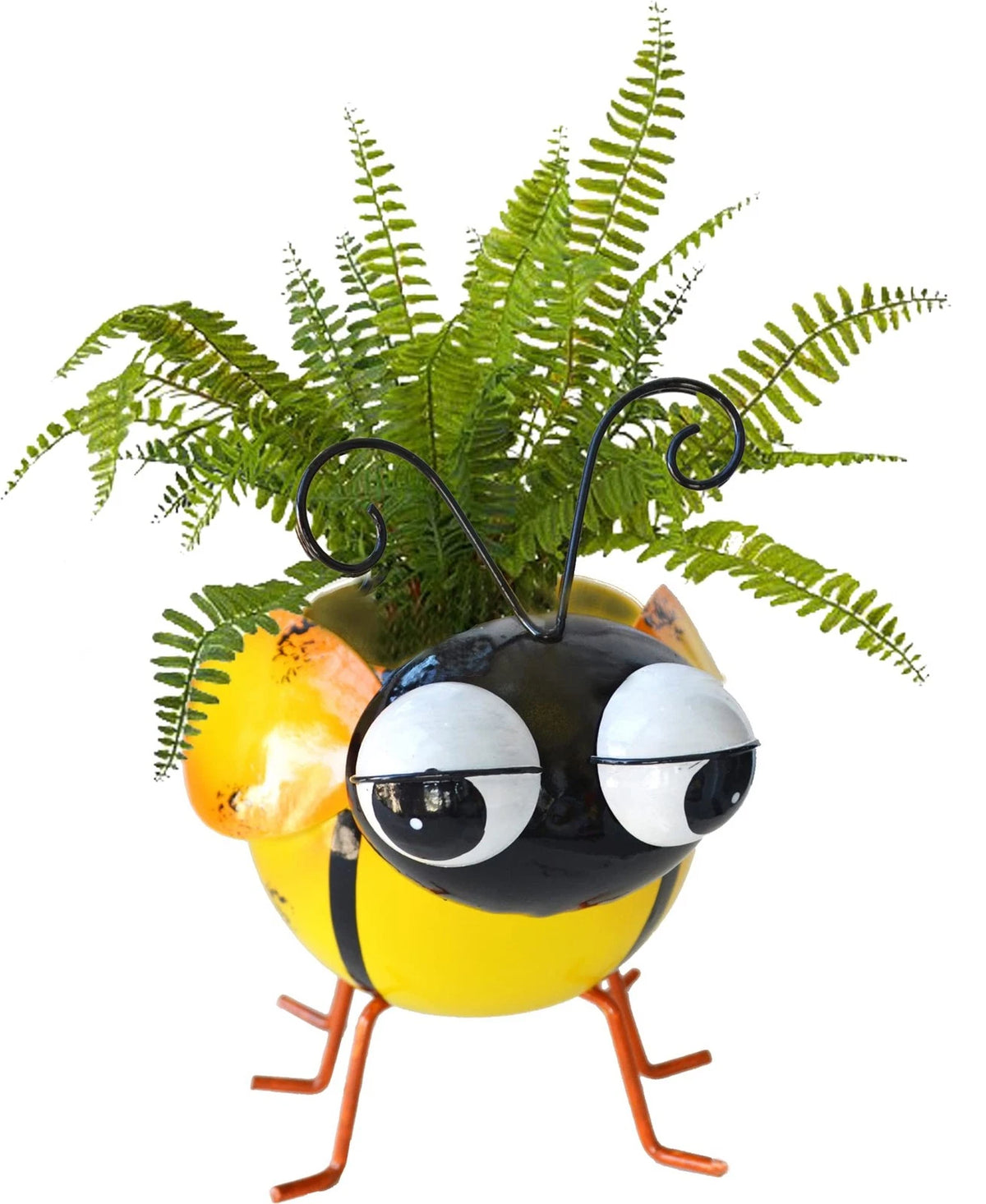 Planter Pot for Indoor or Outdoor Use (Yellow)