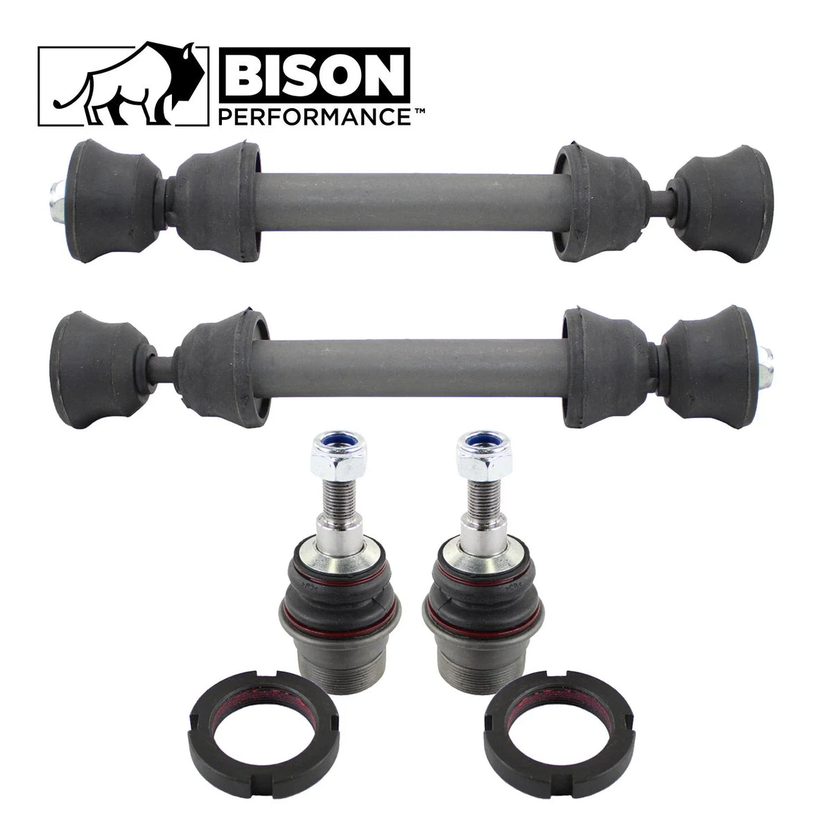 4pc Rear Stabilizer Bar Link & Lower Ball Joint Kit for Mercedes W163