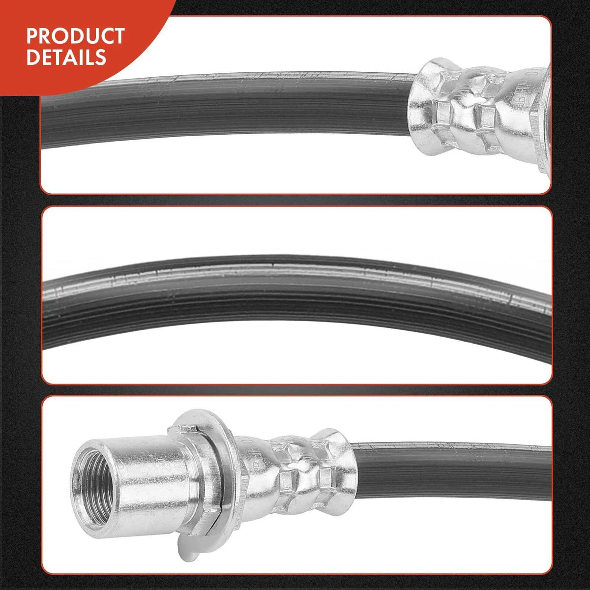 Rear Center Brake Hydraulic Hose for Chevy Silverado 1500 GMC Sierra (2007–2018)