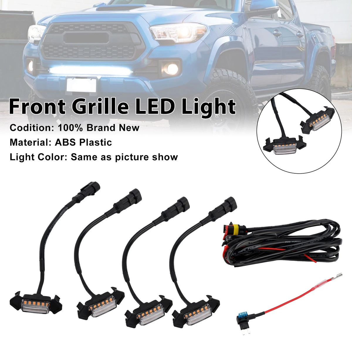 LED Light Kit for Toyota Tacoma (2016–2023) - Grille-240-C