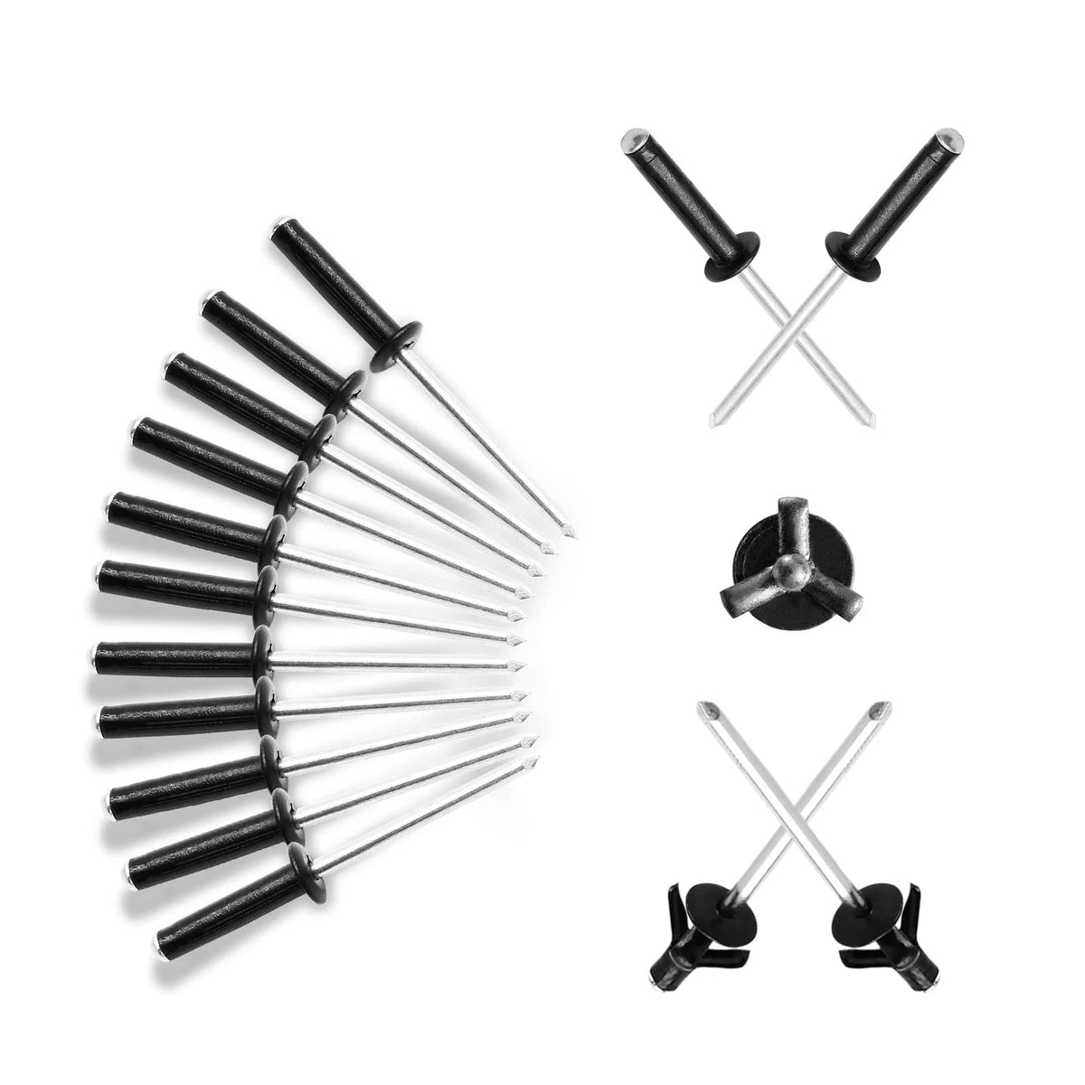5/32" x 3/4" Tri Grip Rivets Assortment for Automotive Applications