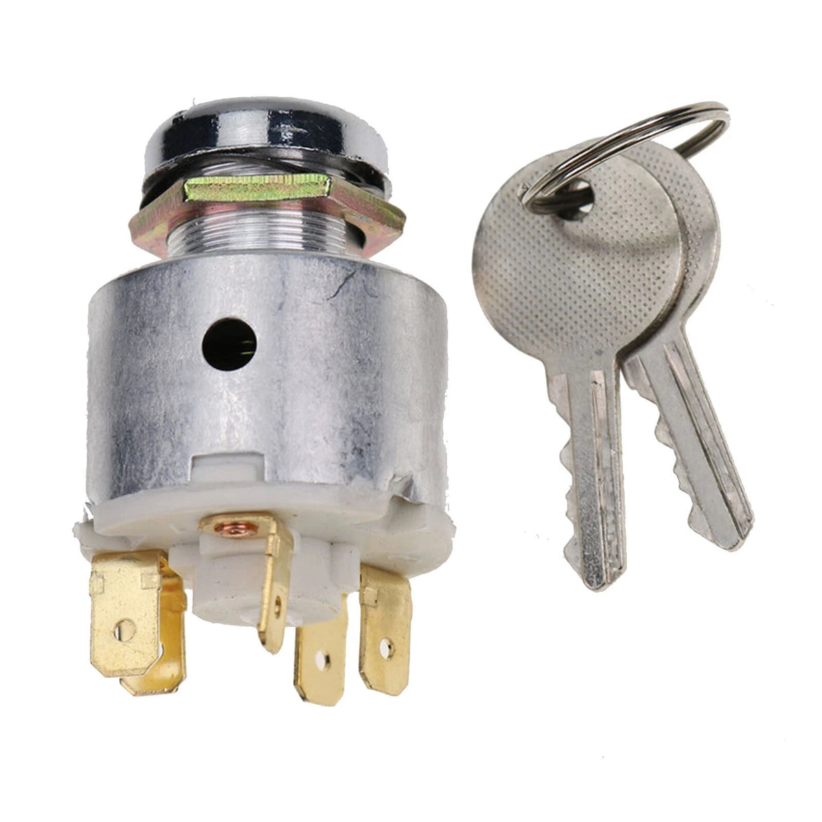 Ignition Switch for Car Tractor Trailer Boat 12V Off-On-Ignition (SPB501, 551508G)