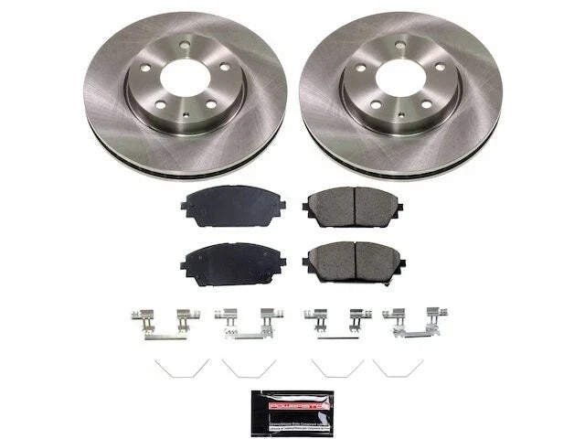 Front Brake Pad and Rotor Kit for Mazda 3 (2019–2024) QB747GS