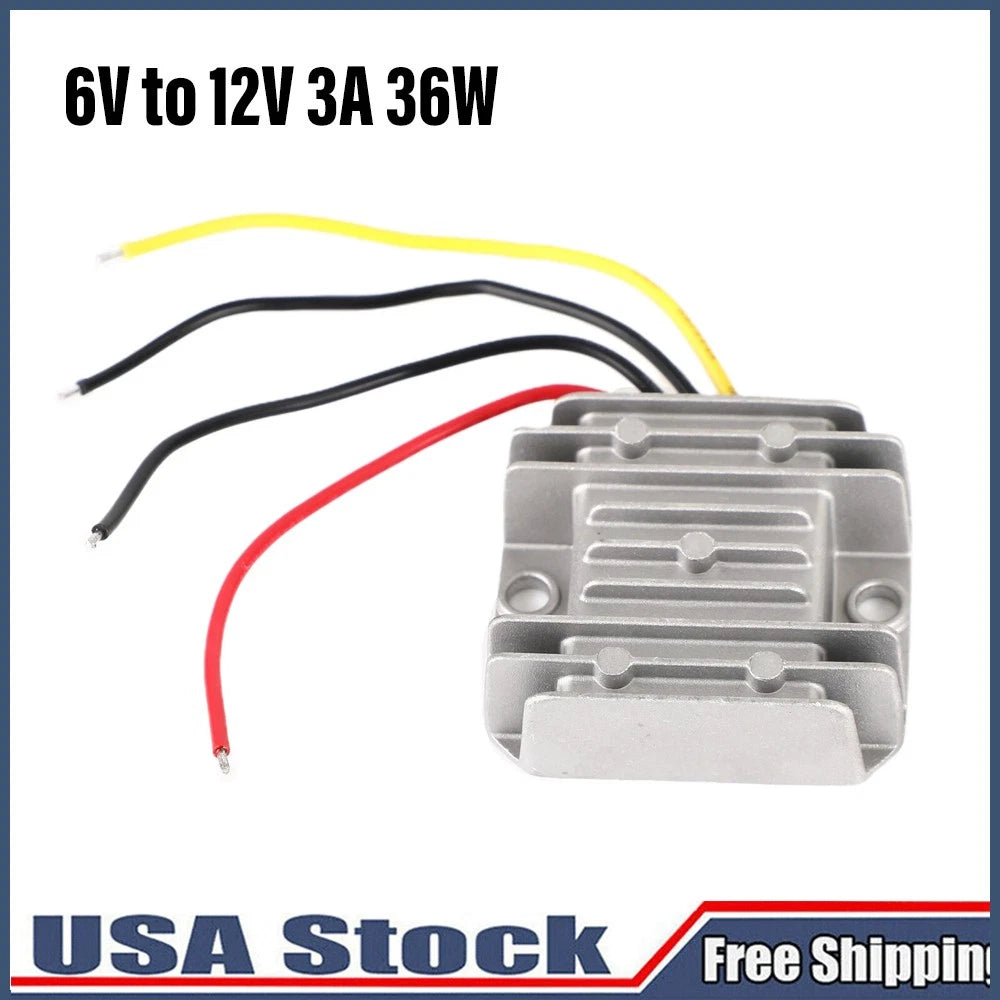DC 6V to 12V Output Step Up Module for Automotive Applications