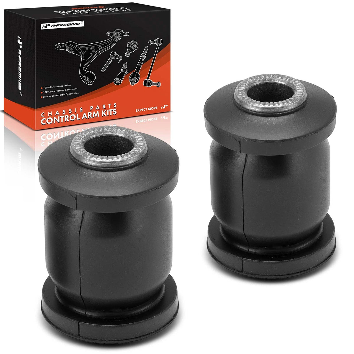 2X Front Lower Suspension Control Arm Bushing for Hyundai Accent (2000–2006) 5455125000, K200024