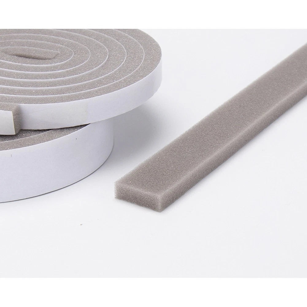 10mm Grey Foam Weather Stripping Seal for Windows and Doors