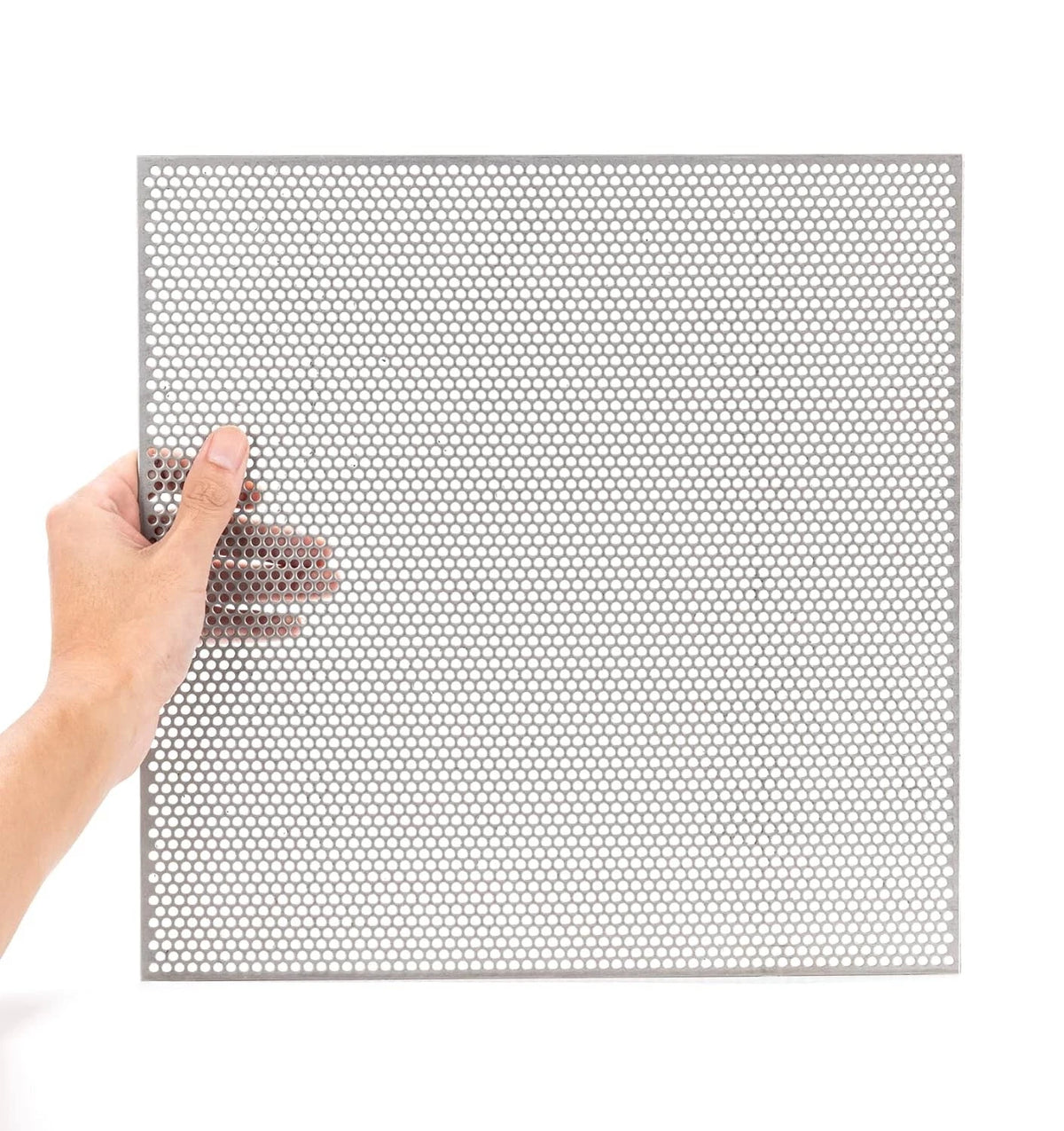 12" x 12" Perforated Stainless Steel Sheet (16 GA)