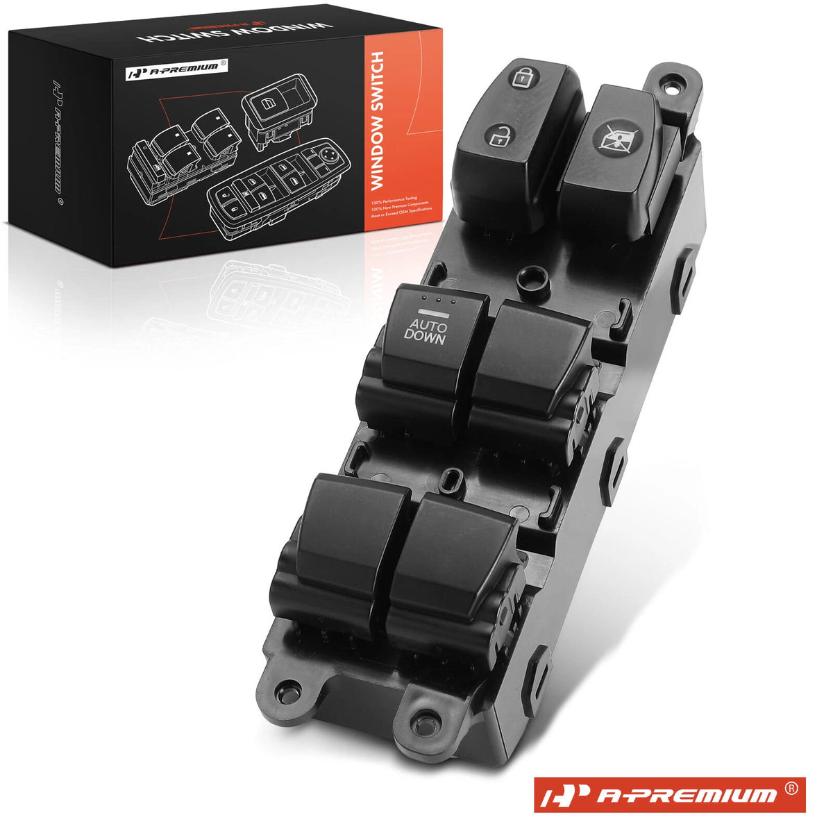 Front Left Window Control Switch for Hyundai Creta (2014–2019) 93570C9200, 93570-C9200