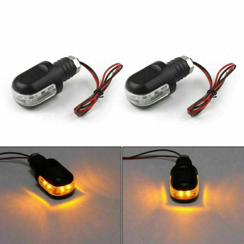 LED Turn Signal Indicator Blinker for Moto Handlebar VA