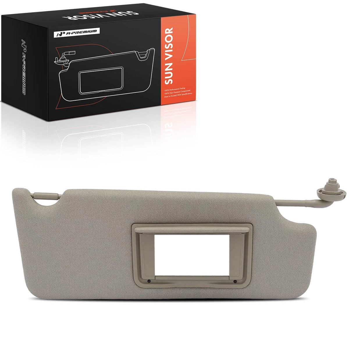 Passenger Side Sun Visor for Honda Ridgeline (2017–2019) 83230TG7A02ZA, 83230T6ZA01ZA