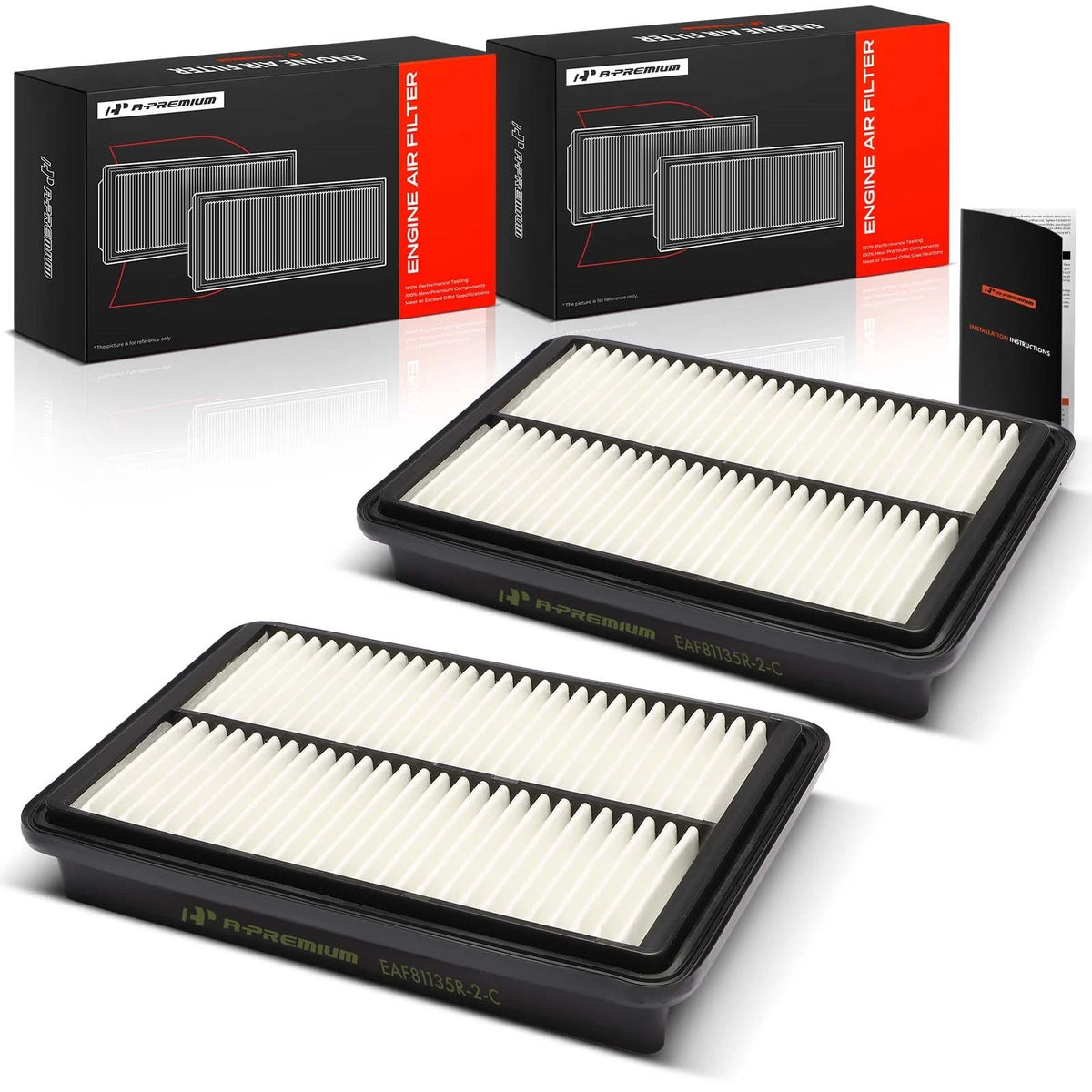 2X Engine Air Filter for Hyundai Nexo (2019–2025) 28113M5000