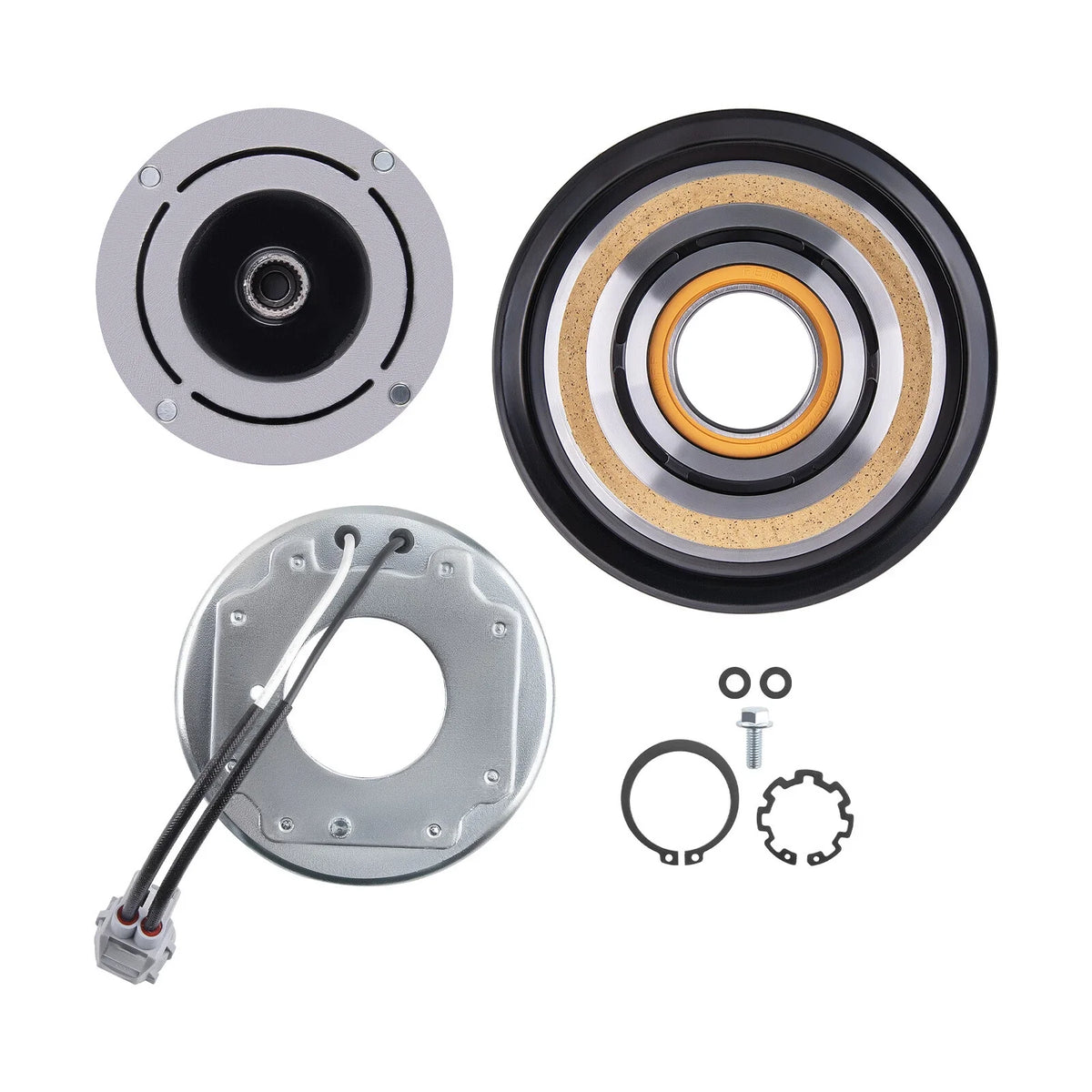 6 Pulley Groove Compressor Clutch Kit for RAM 1500 5.7L 8CYL (2014–2019)