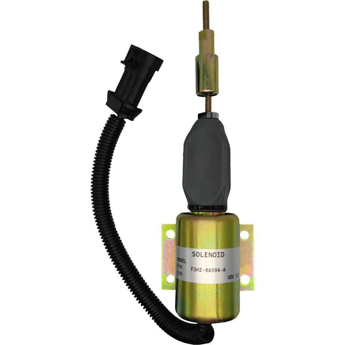 12V Fuel Shut Down Solenoid for Ford 7.8 Diesel Engine (F3HZ-9A594-A, SA-4273-12V)